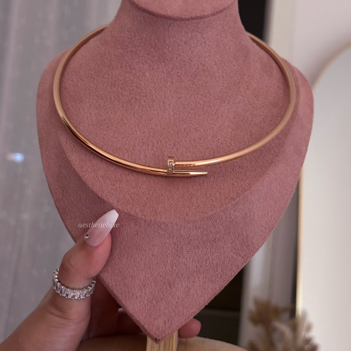 Deepika Nail Necklace