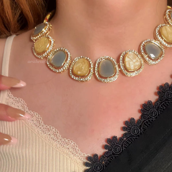 Kundan Polki Choker Set