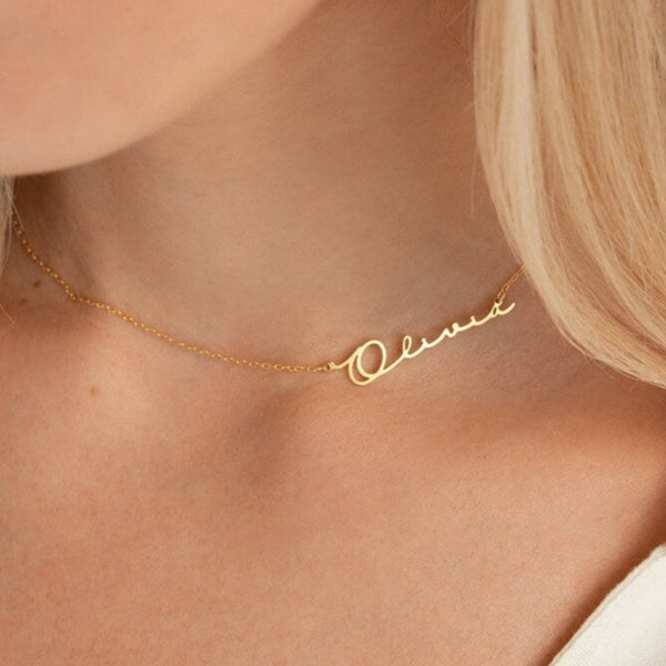 Dainty Name Necklace