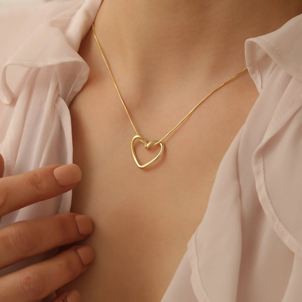 Coquette Heart Necklace
