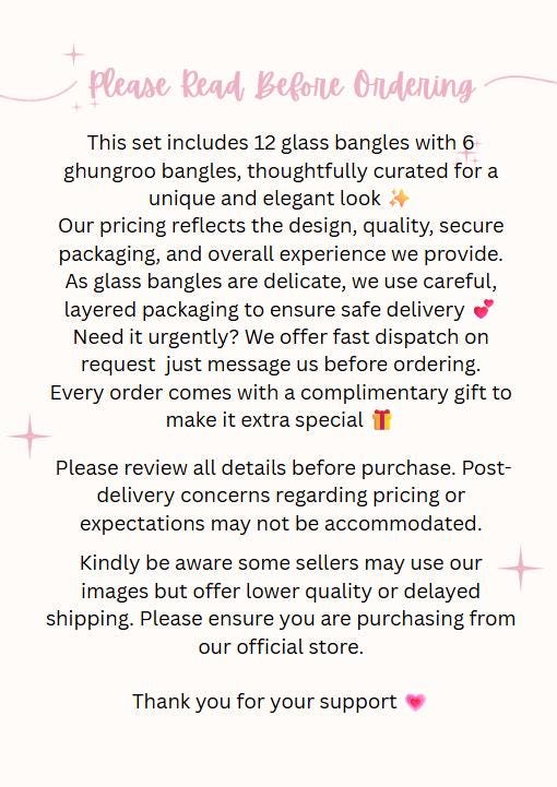 Pink Jelly Glass Bangles Set | Pink Jelly Glass Bangles Set | Kashmiri Silver Ghungroo Bangles | Glass Bridal Bangles  | Clear Bangles Set
