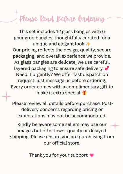 Pink Jelly Glass Bangles Set | Pink Jelly Glass Bangles Set | Kashmiri Silver Ghungroo Bangles | Glass Bridal Bangles  | Clear Bangles Set