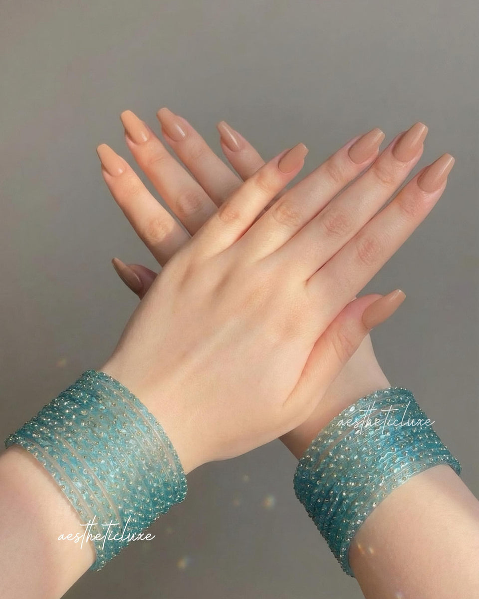Turquoise Kashmiri Ghungroo Bangles Set | Ghungroo Gold Bangles | Aqua Blue Glass Bridal Churiya |  Trending Kashmiri Glass Bangles